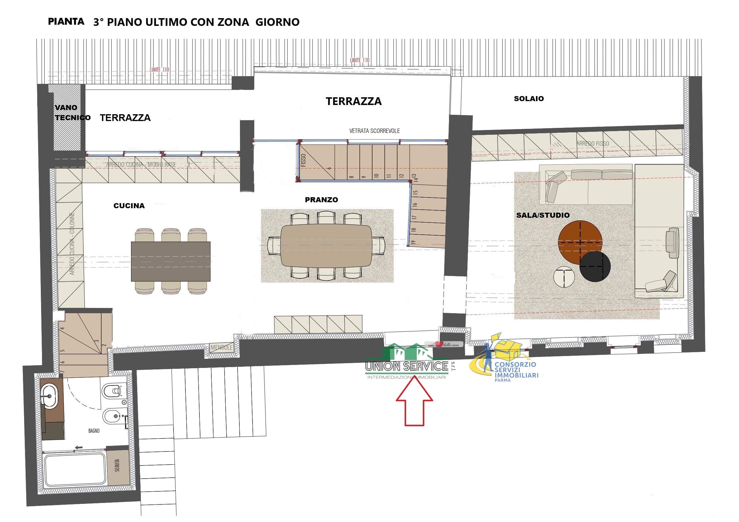 3 camere Parma · 10977 · foto 28