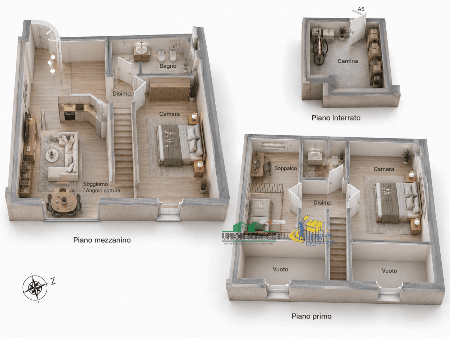 3 camere Parma Frazioni - Delegazioni · 10967 · foto 3