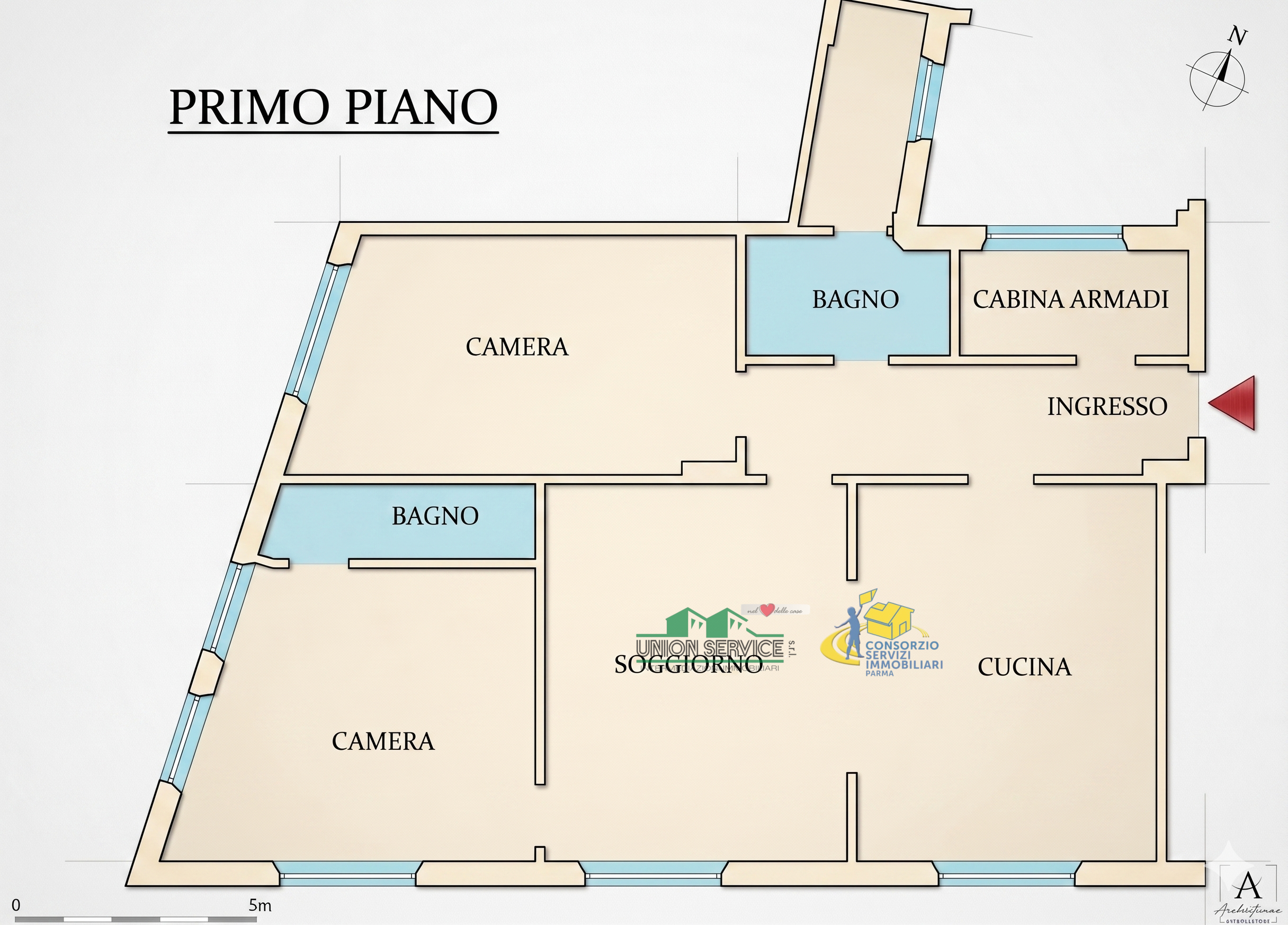 3 camere Parma · 936 · foto 23