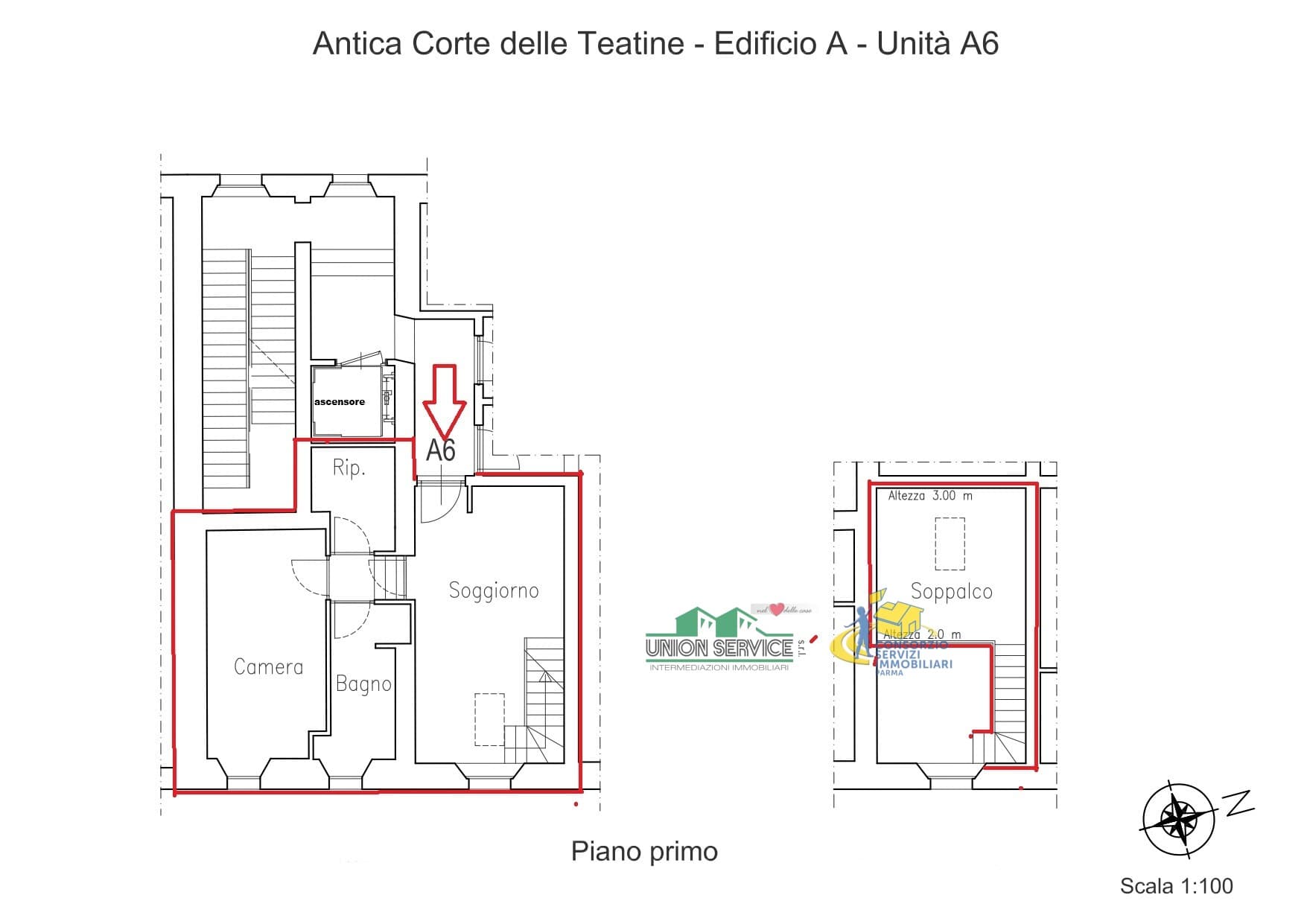 2 camere Collecchio · 10976 · foto 3